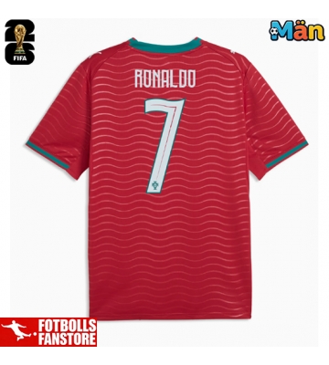Portugal Cristiano Ronaldo #7 Hemmatröja VM 2026 Kortärmad